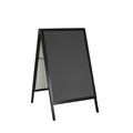 Azar Displays Small Black Slide-In A-Frame Sidewalk Sign 300246